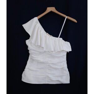 Ulla Johnson Off the Shoulder Ruffled Top Sample - Small - NWOT